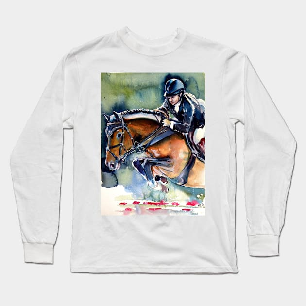 Rider IV Long Sleeve T-Shirt by kovacsannabrigi